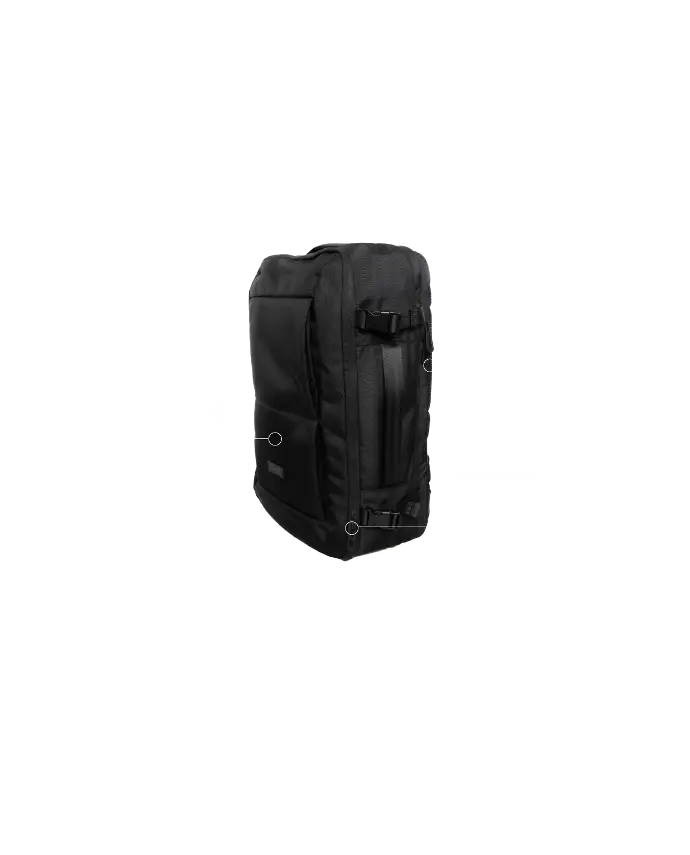 Levelo Aeropact Vacuum Travel Backpack - Black